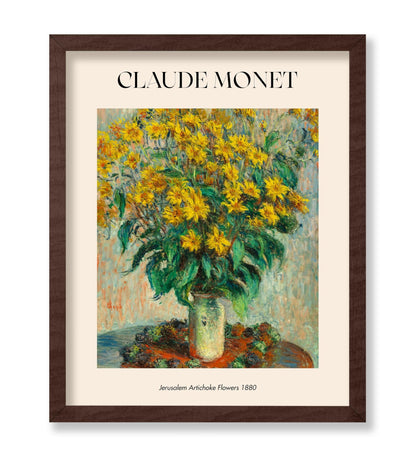 Claude Monet - Jerusalem Artichoke Flowers