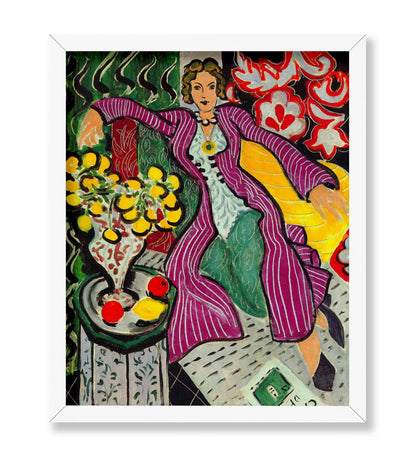 Henri Matisse - The Woman in Purple Robe