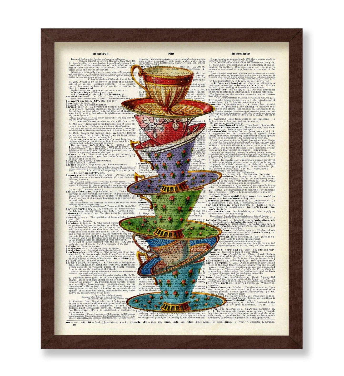 Stacked Teacups