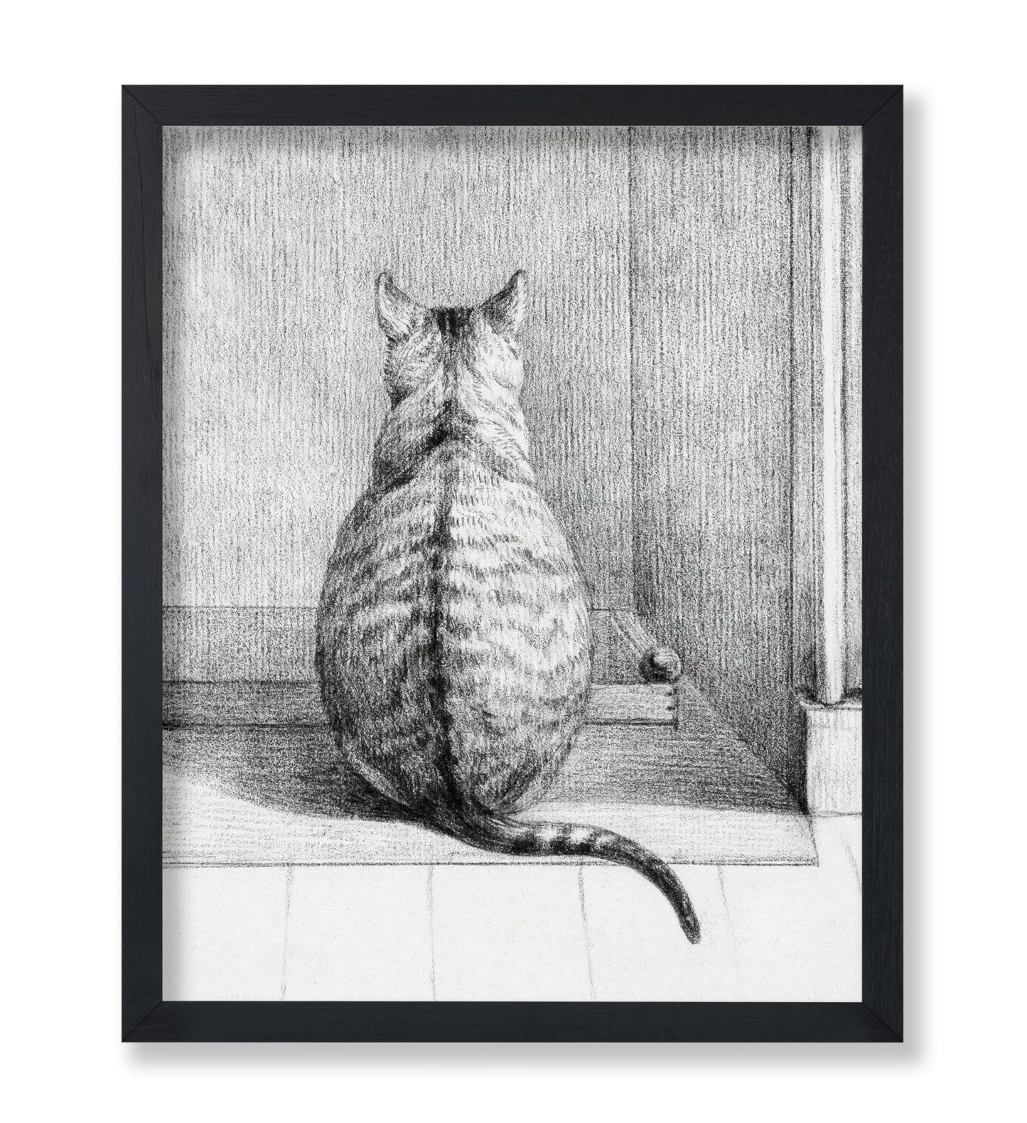 Jean Bernard - Sitting Cat