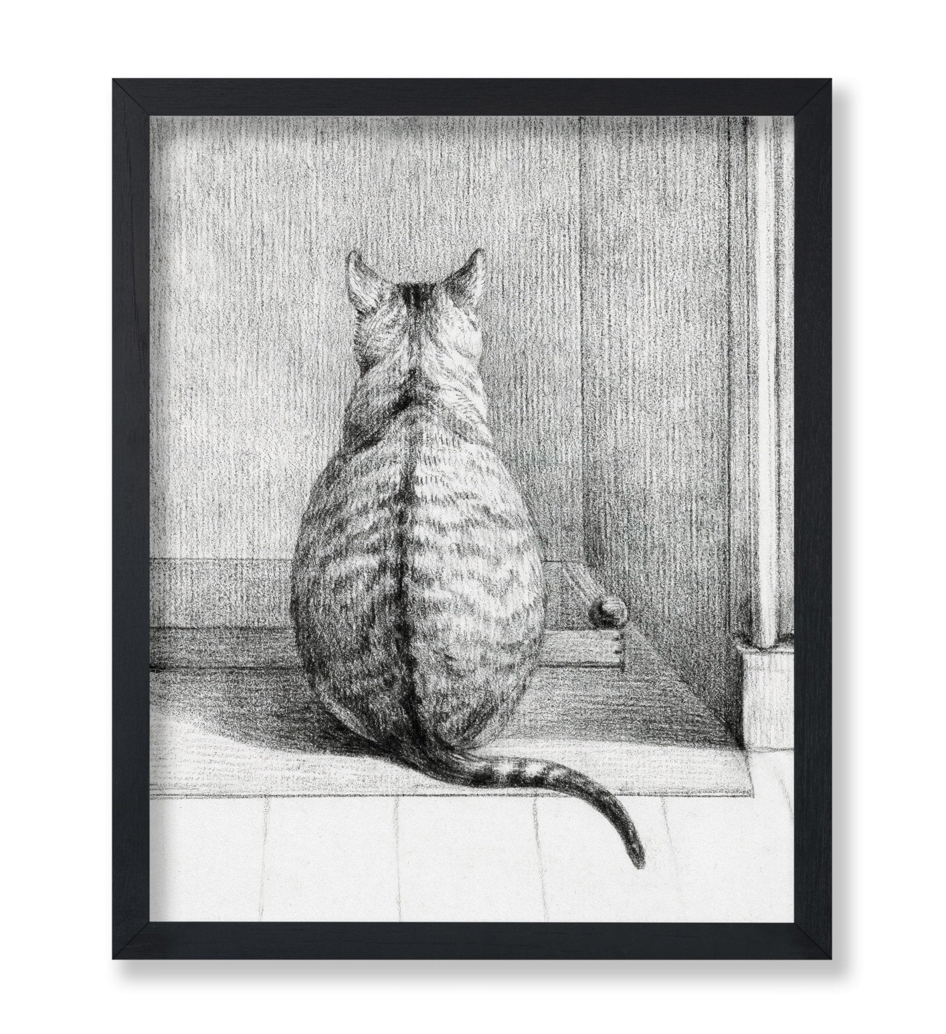 Jean Bernard - Sitting Cat