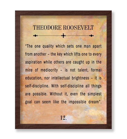 Self Discipline