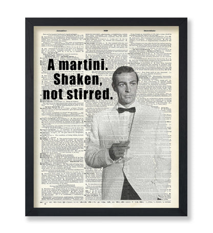 Martini, Shaken Not Stirred