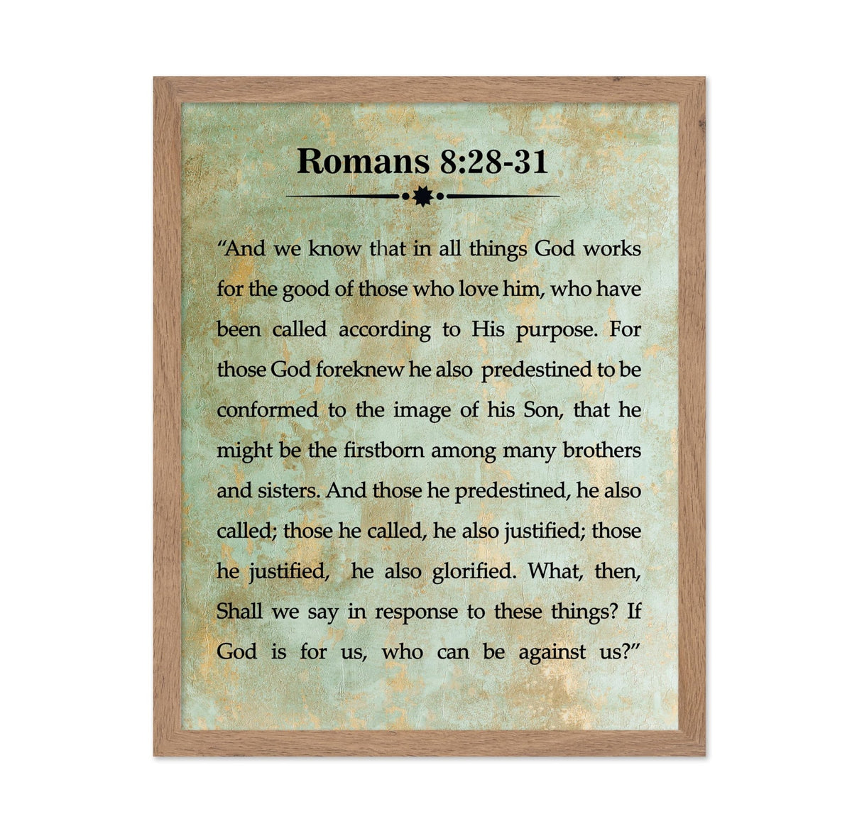 Romans 8:28-31
