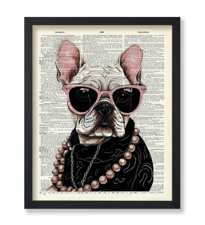 French Bulldog in Sunglasses No3