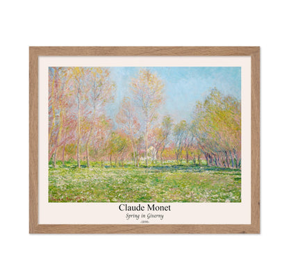 Claude Monet - Spring in Giverny