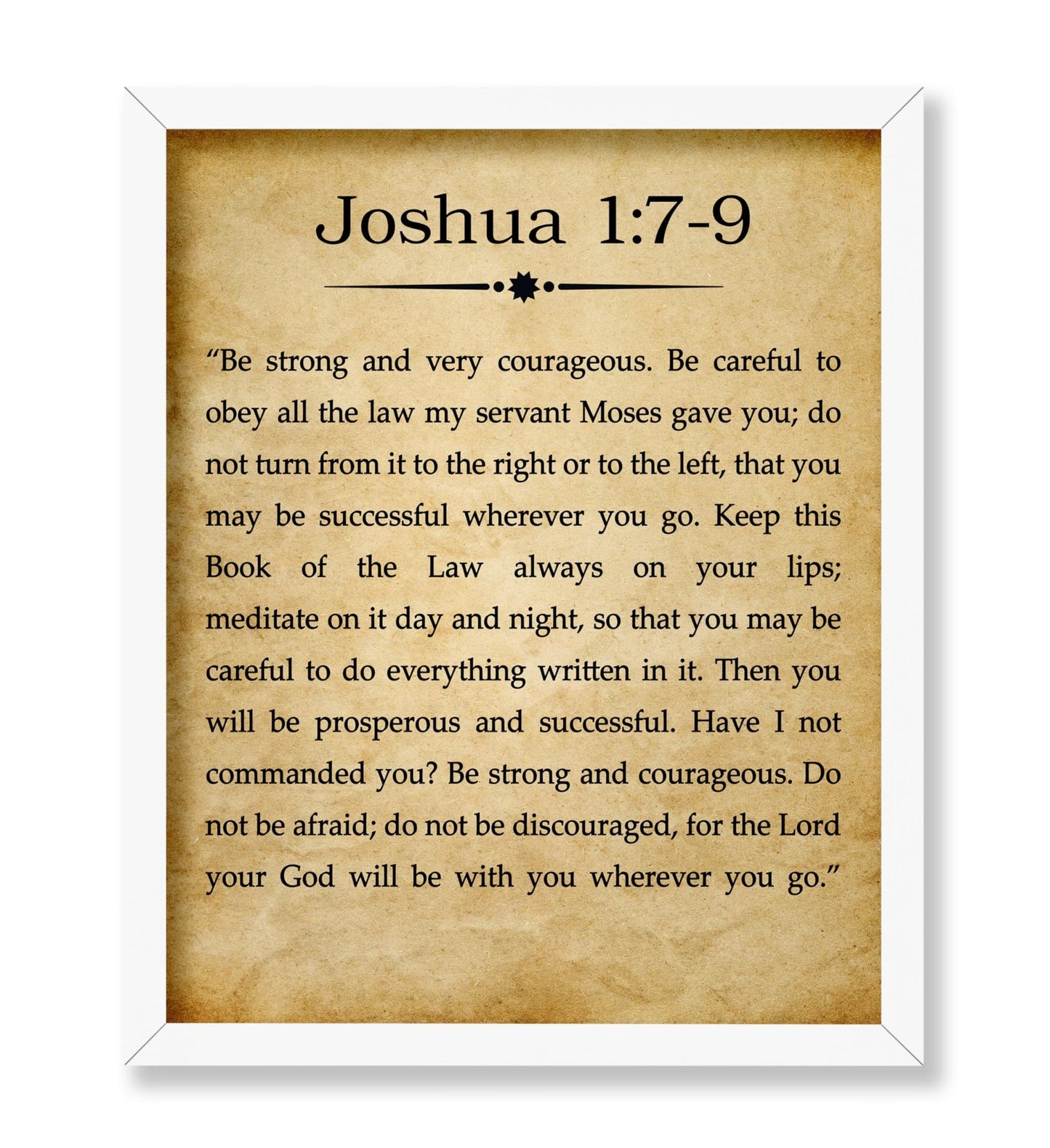 Joshua 1:7-9