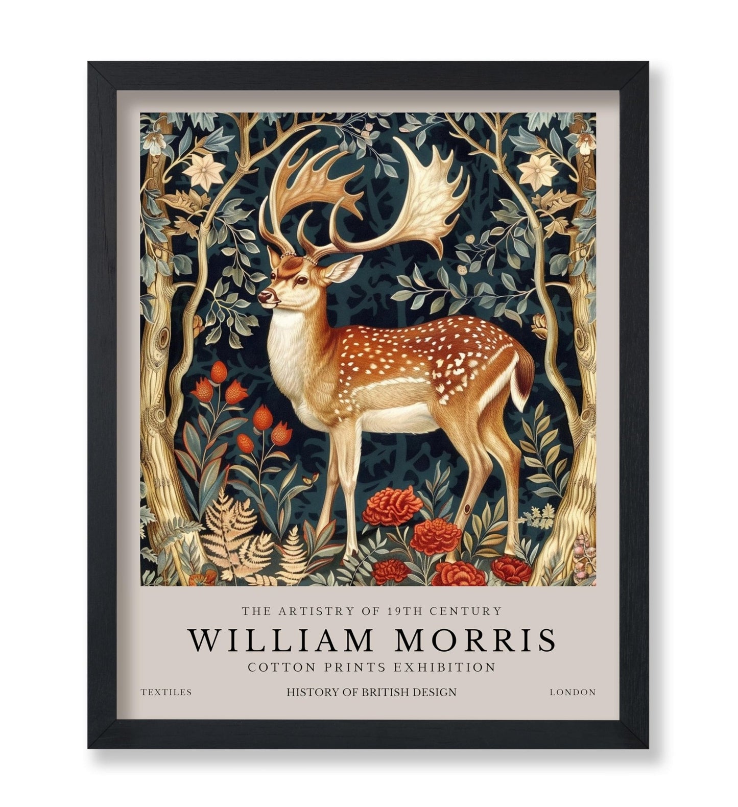 William Morris - Reindeer No1