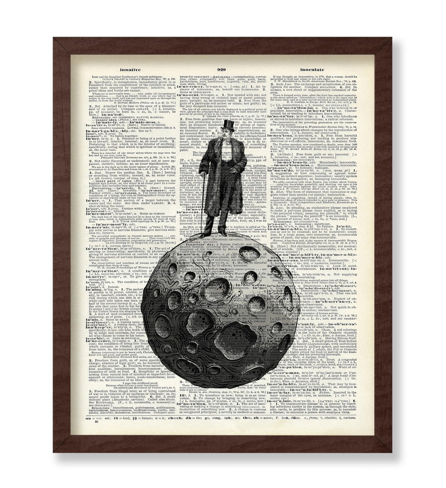 Victorian Man on The Moon