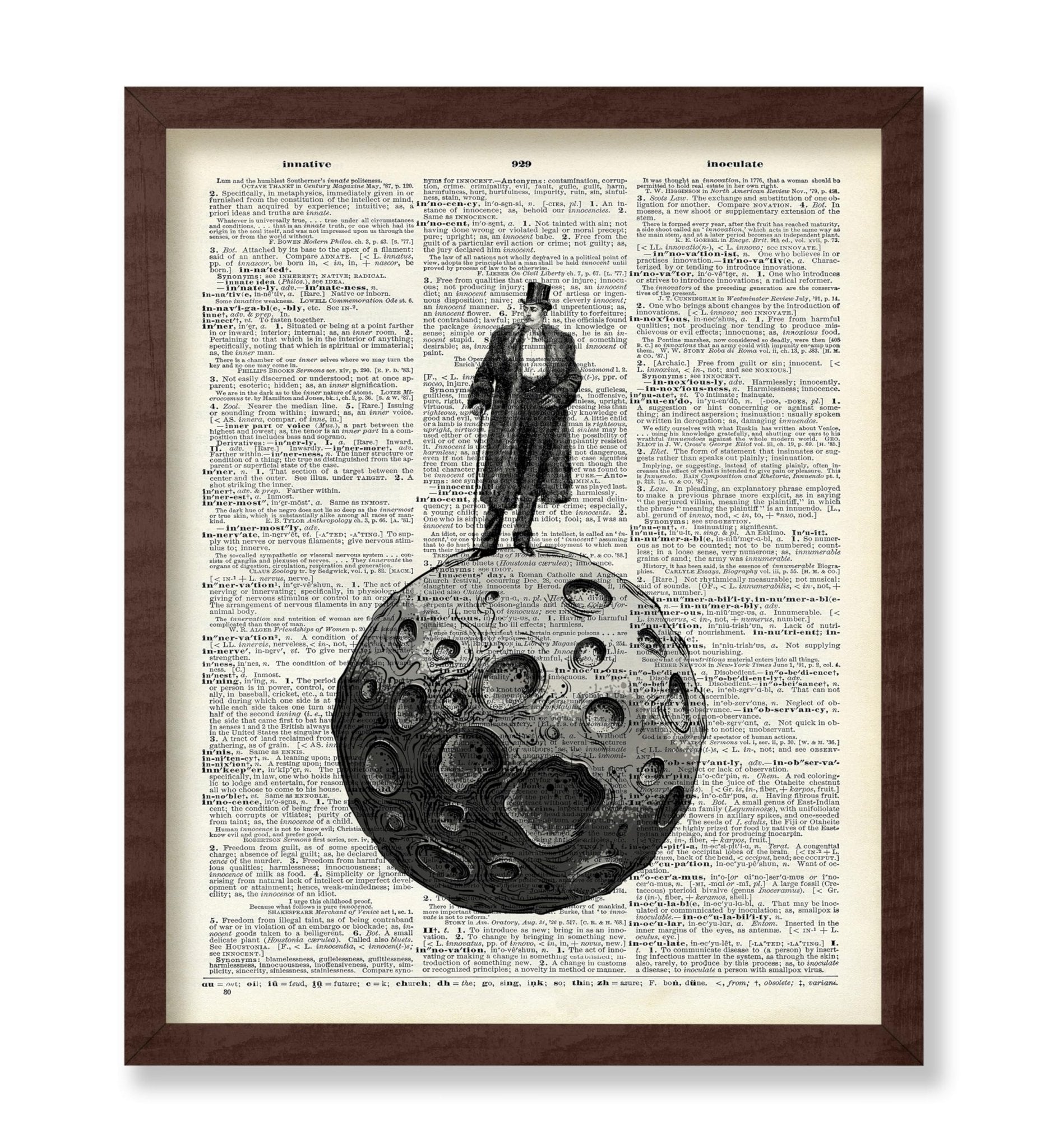 Victorian Man on The Moon