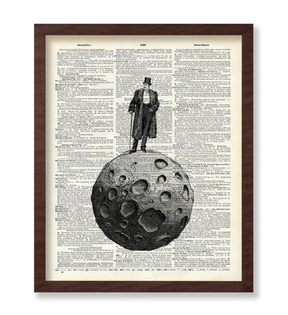 Victorian Man on The Moon