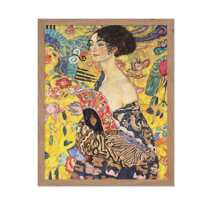 Gustav Klimt - Lady With Fan No1