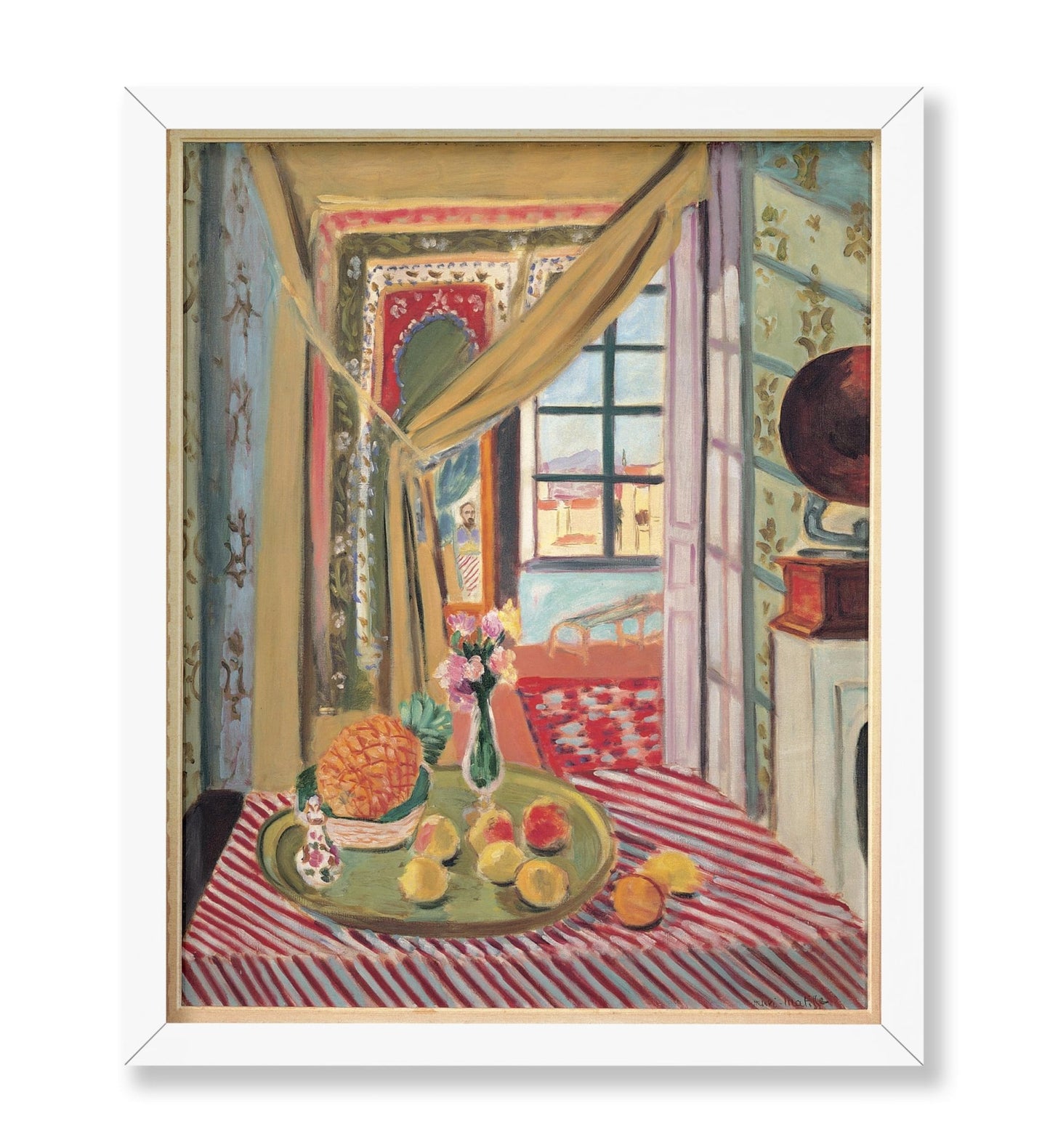 Henri Matisse - Interior with Phonograph No3