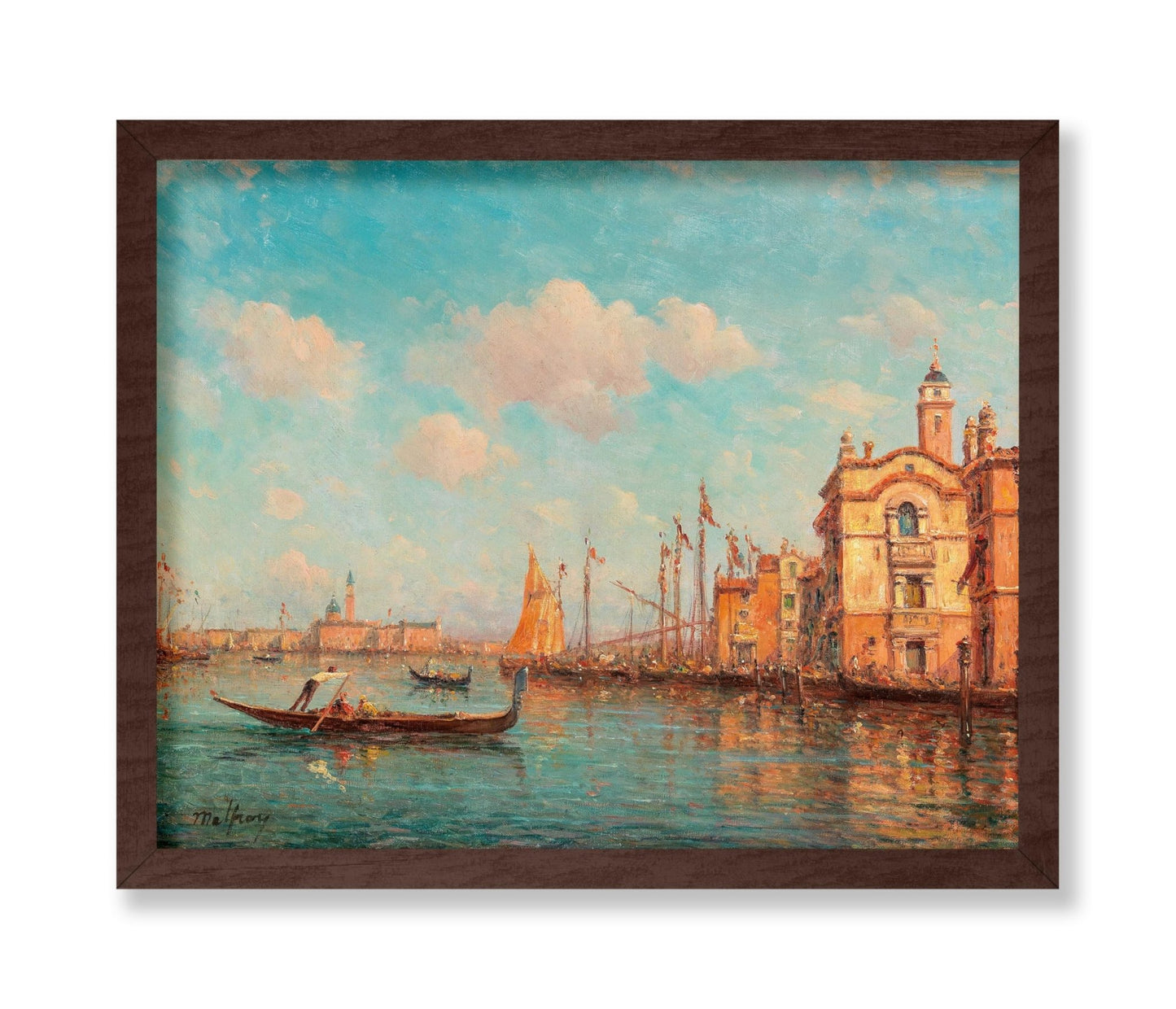 Henry Malfroy - View to San Giorgio Maggiore