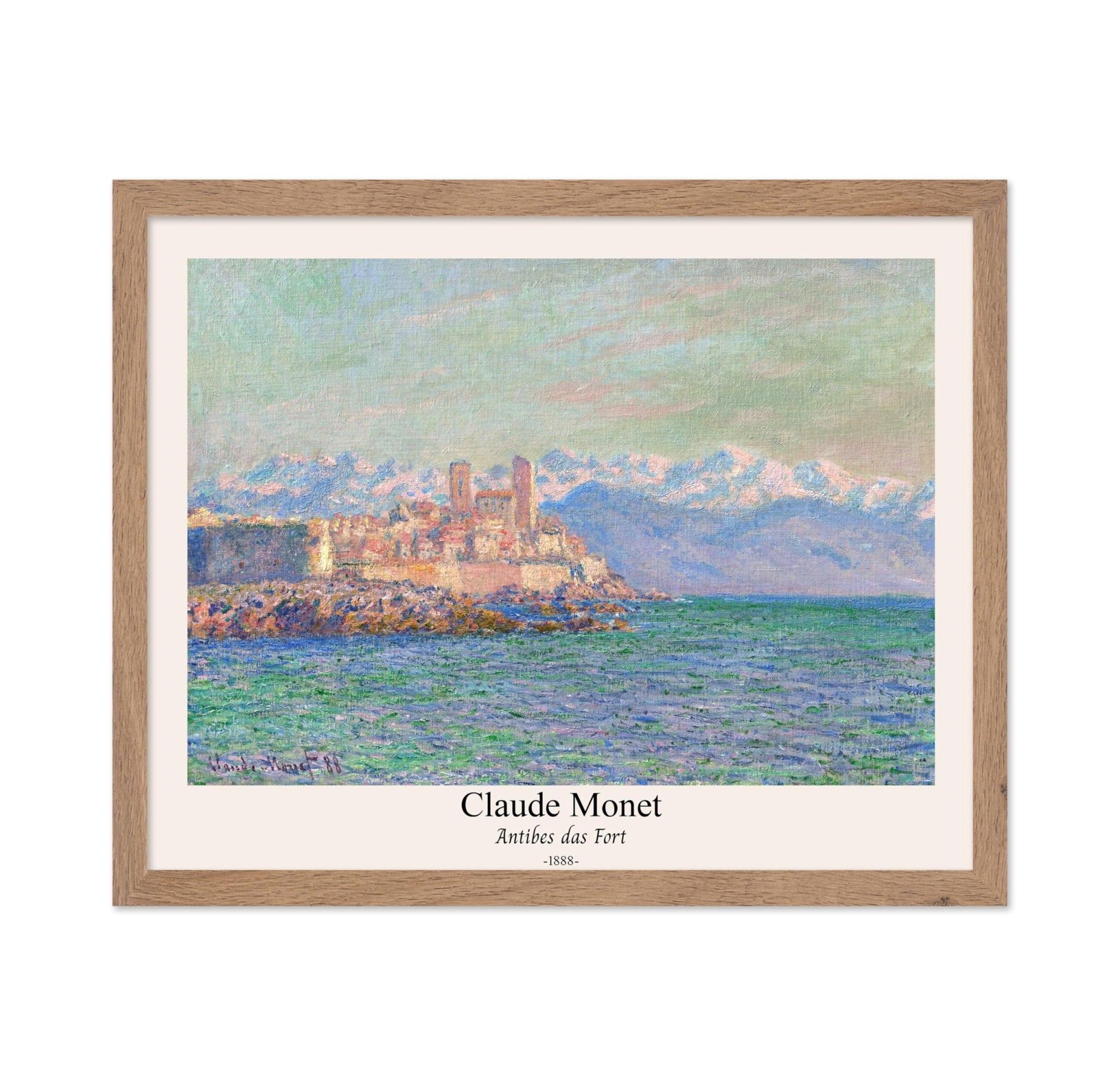 Claude Monet - Antibes das Fort