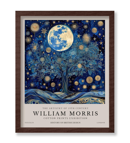 William Morris - Moon & Stars No5