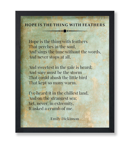 Hope is The Thing with Feathers