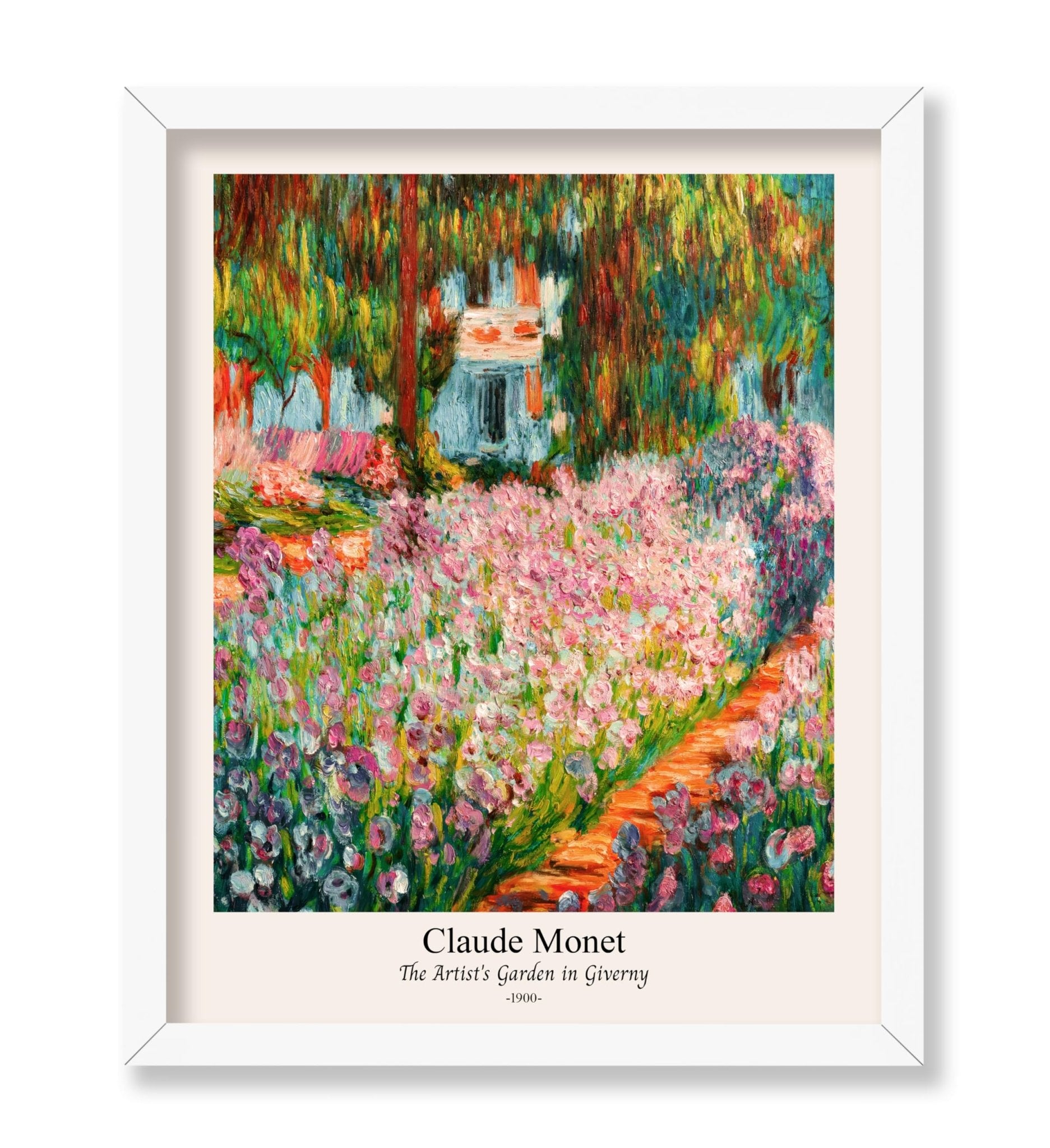 Claude Monet - The Artist's Garden at Giverny No2