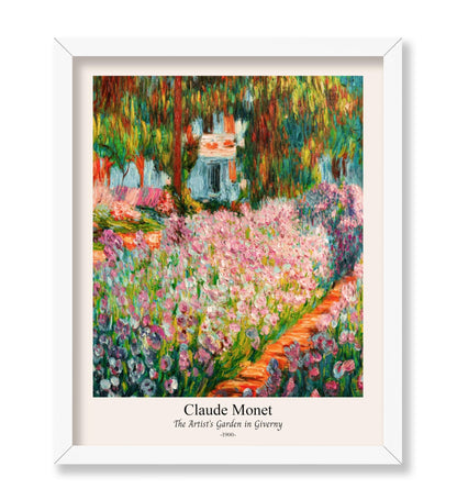 Claude Monet - The Artist's Garden at Giverny No2