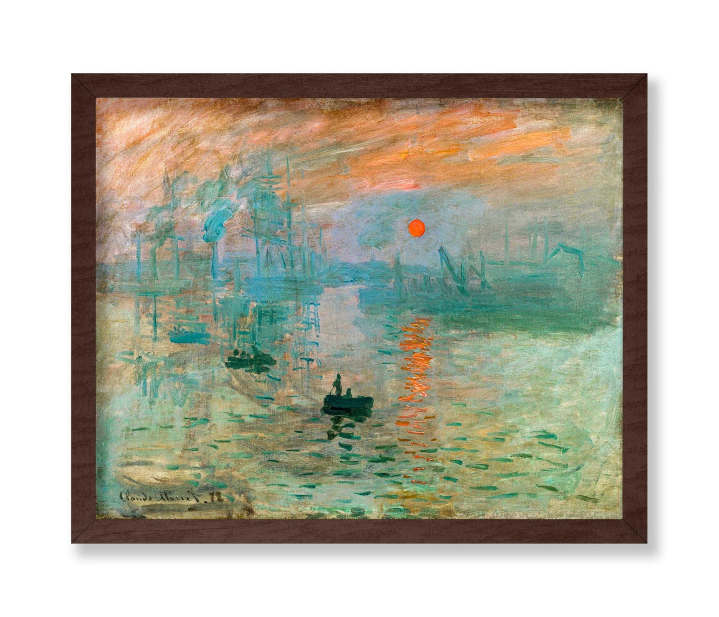 Claude Monet - Impression Sunrise No2