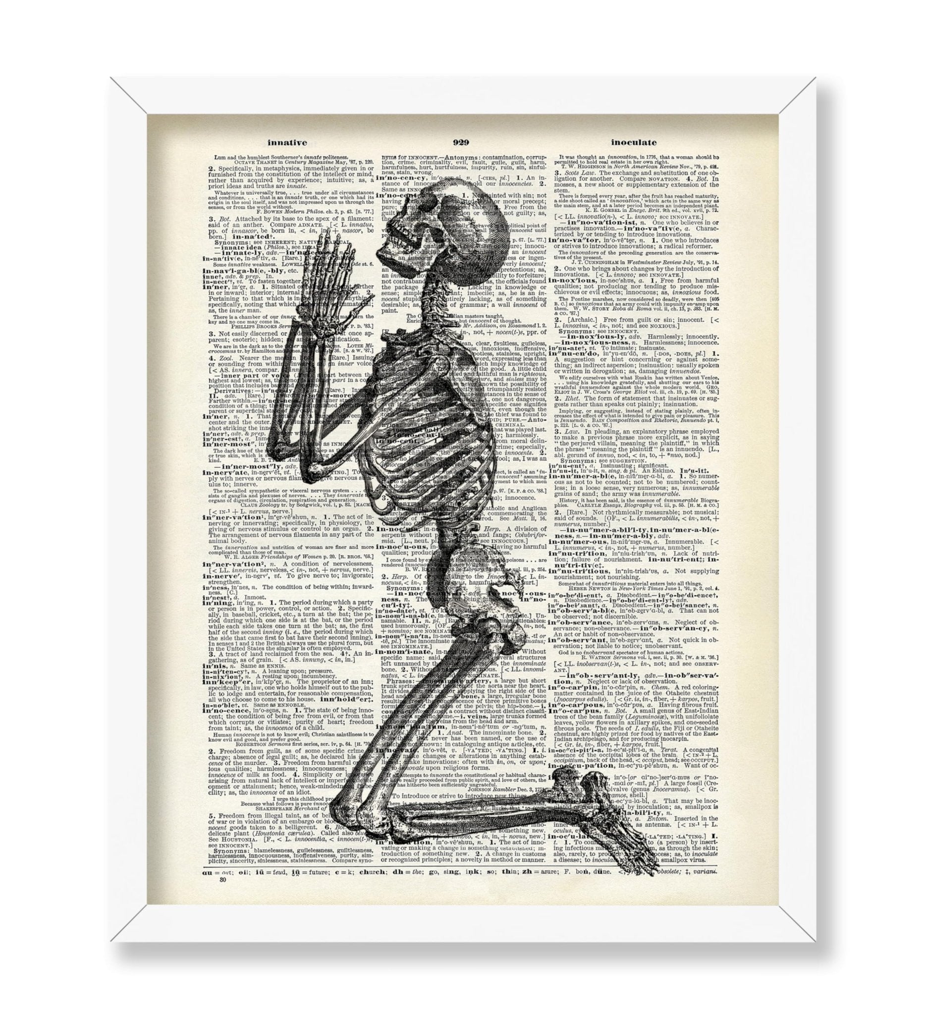 Praying Skeleton
