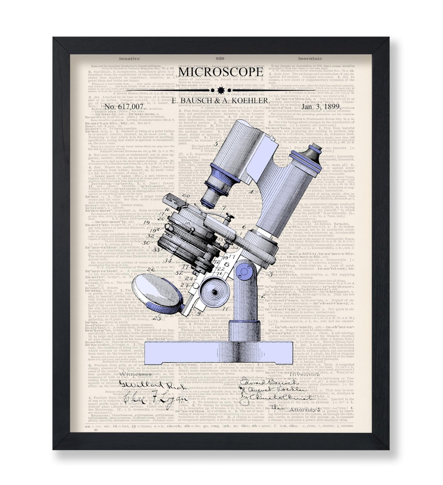 Microscope Blueprint No1