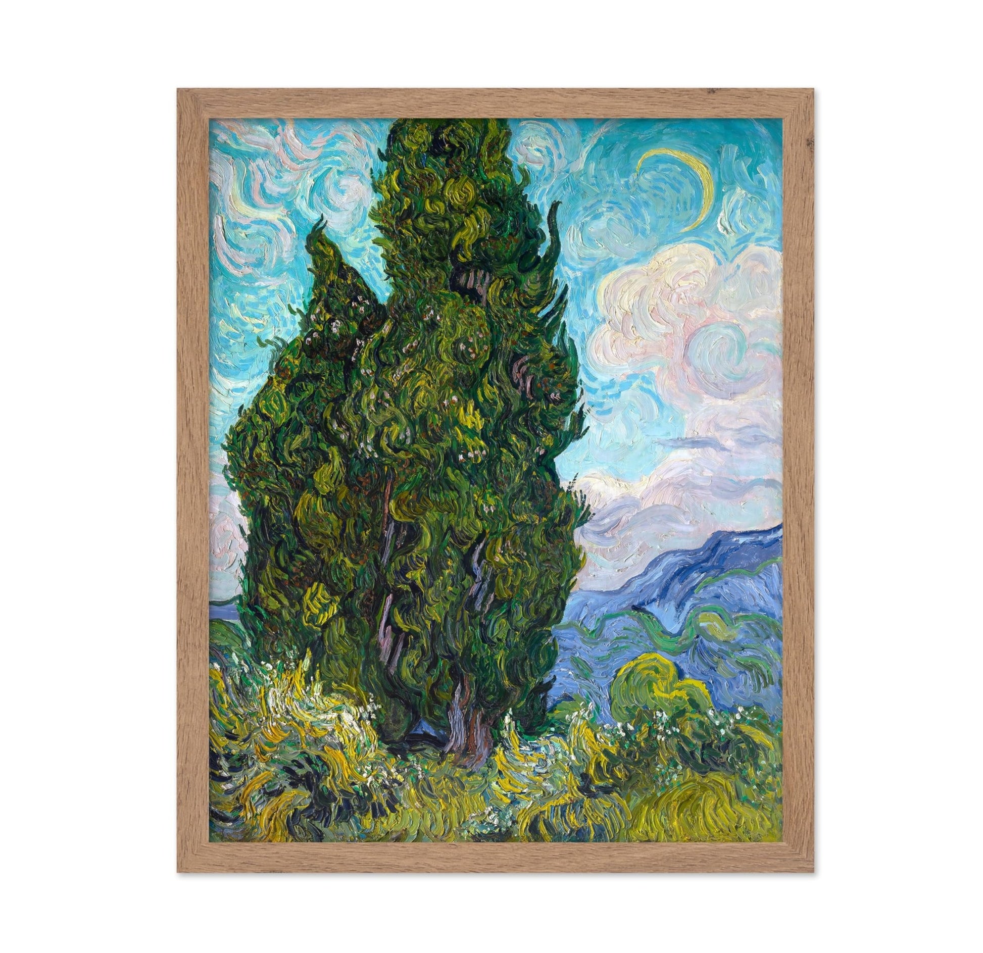 Van Gogh - Cypresses