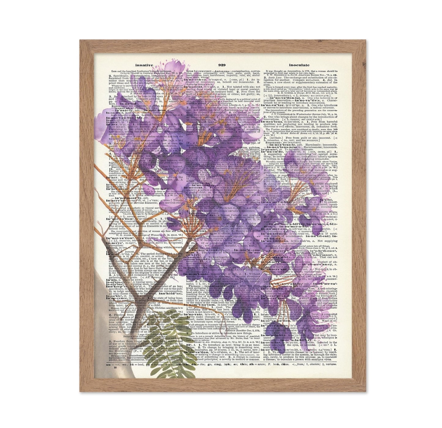 Jacaranda Watercolor