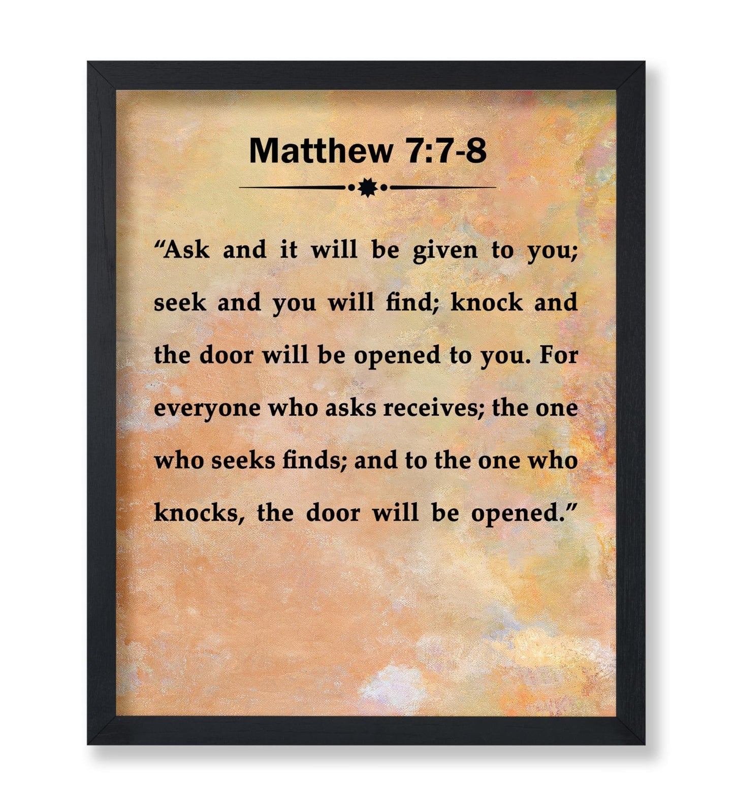 Matthew 7:7-8