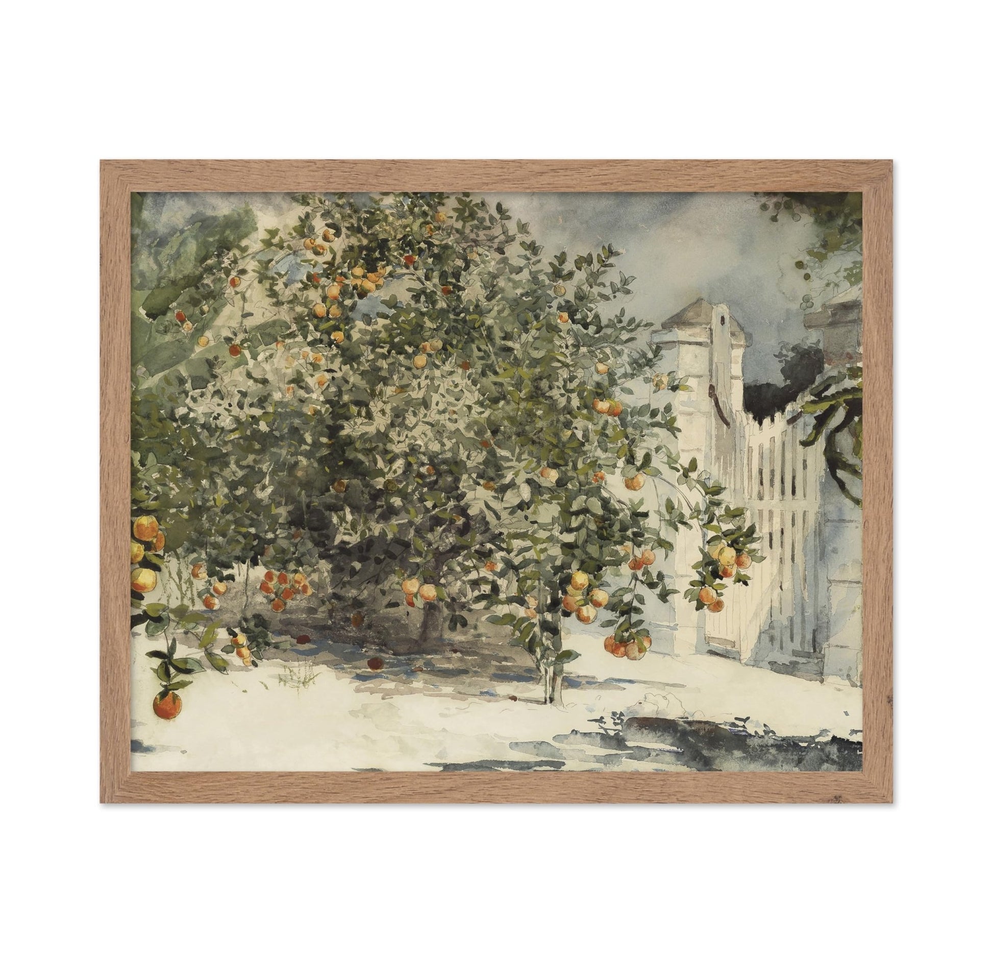 Winslow Homer - Orange Trees and Gate