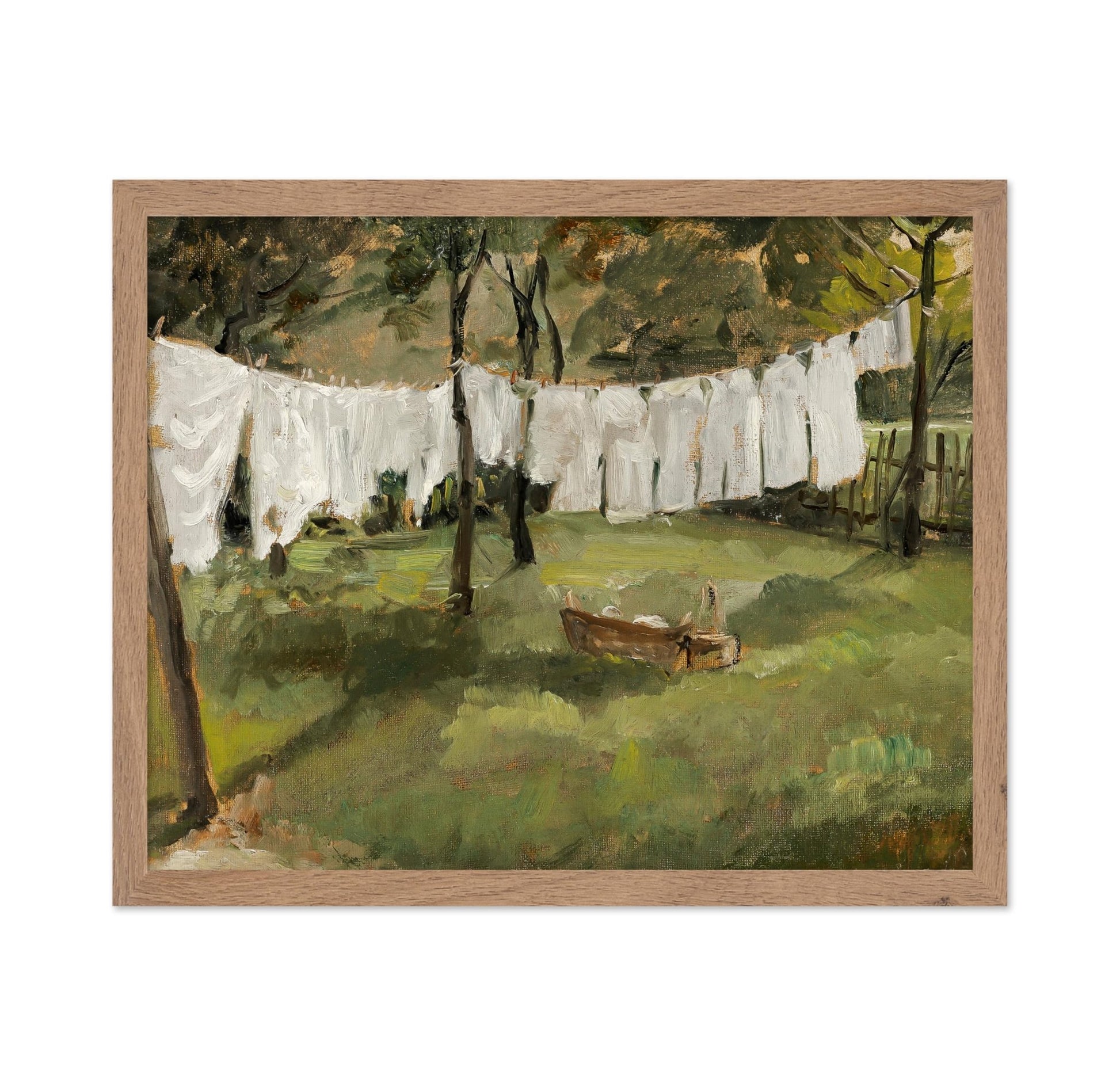 Johann Sperl - Washing Line