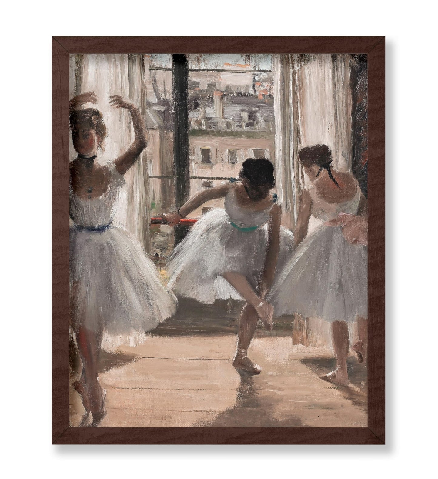Edgar Degas - Three Dancers In An Exercise Hall