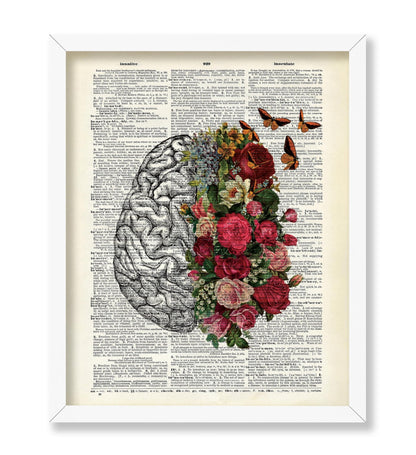 Flowery Brain and Butterflies