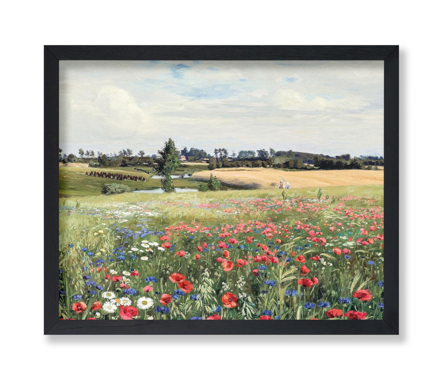 Field with Poppies and Daisies