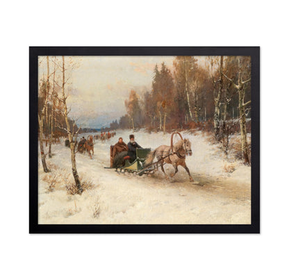 Sleigh Ride in Winter