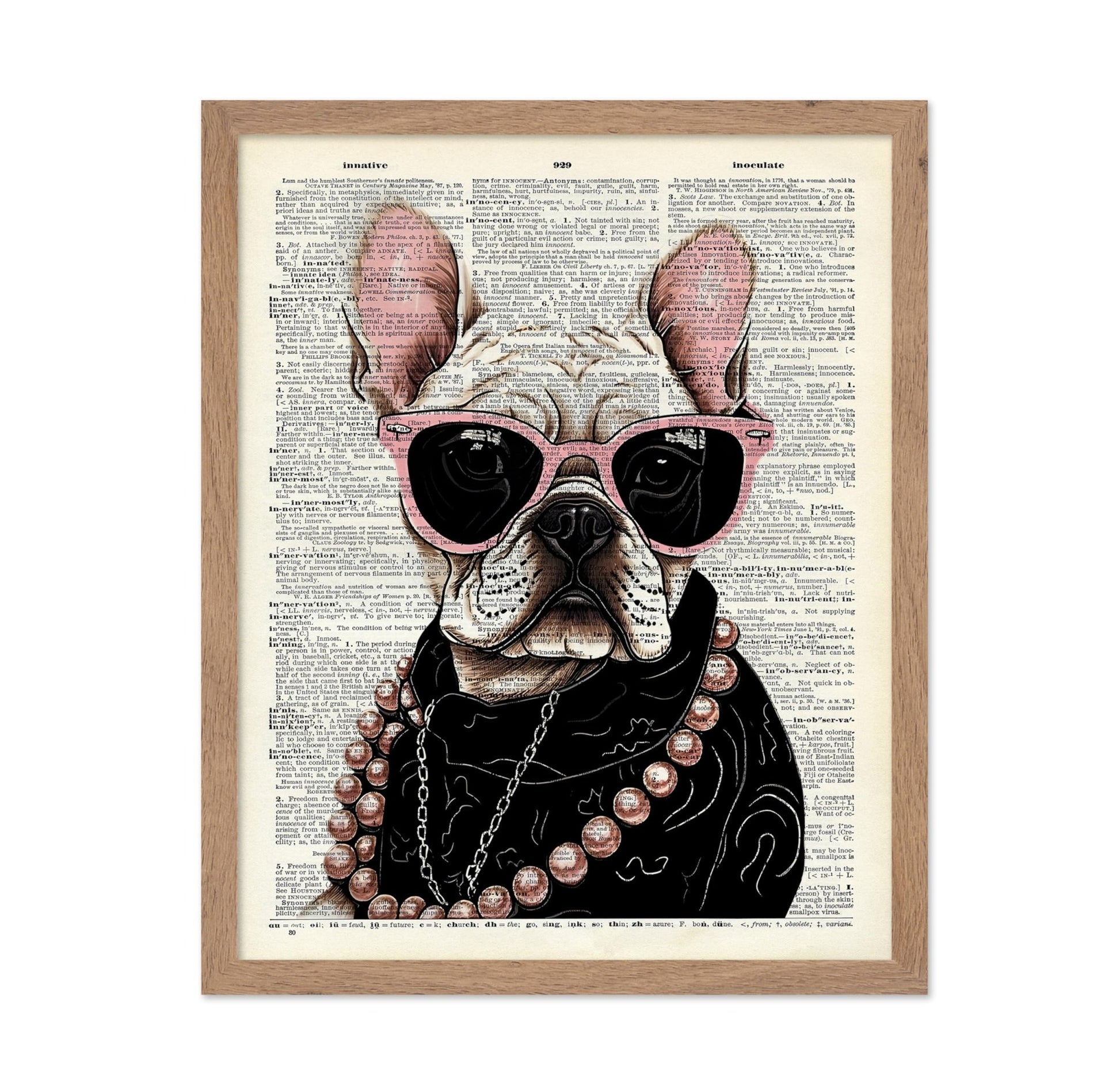French Bulldog in Sunglasses No3