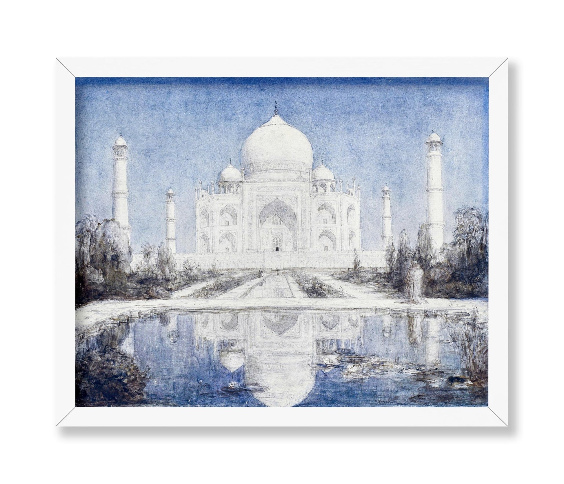 Taj Mahal in Moonlight
