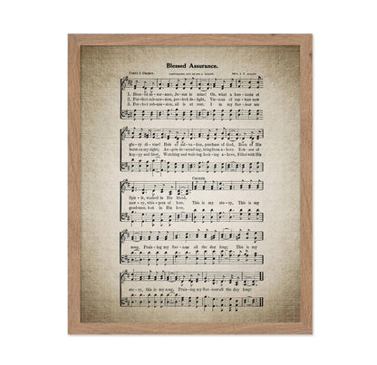 Blessed Assurance Hymnal Sheet