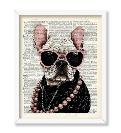 French Bulldog in Sunglasses No3