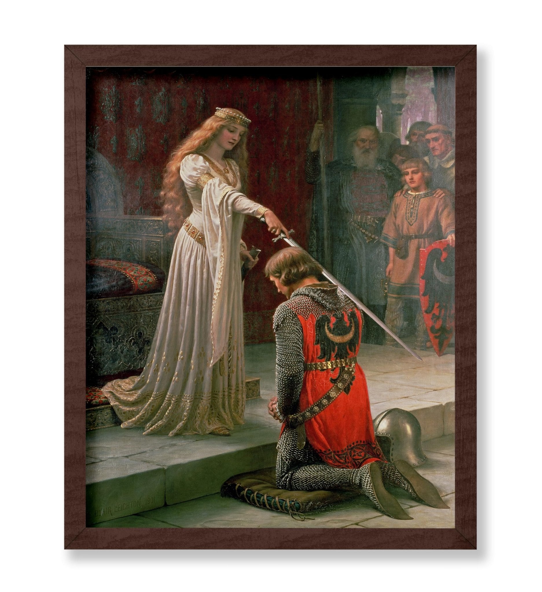 Edmund Leighton - The Accolade