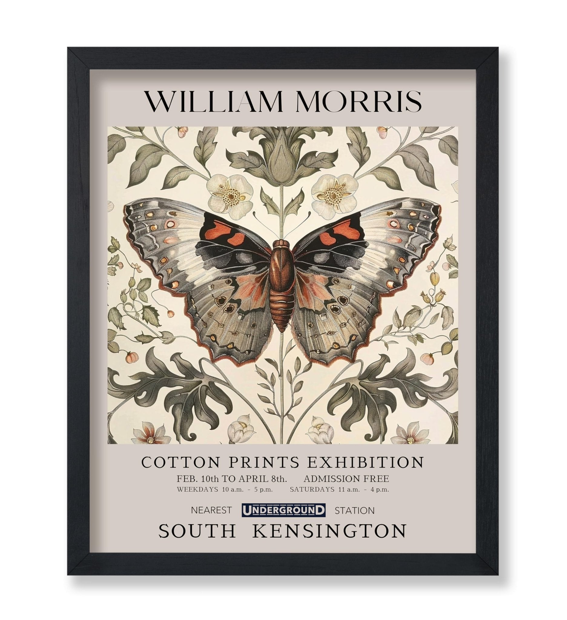 William Morris - Butterfly No8