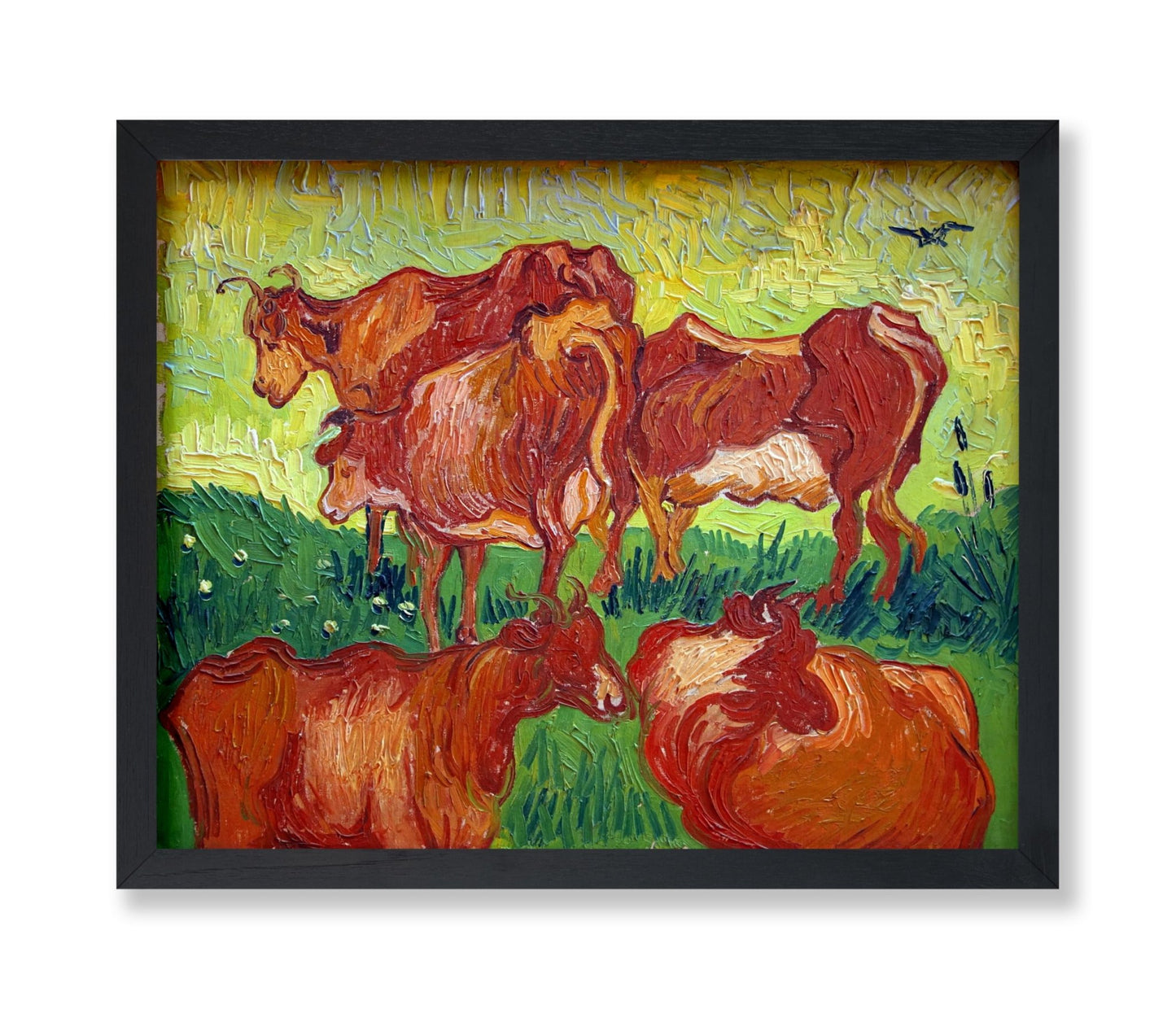 Van Gogh - The Cows No2
