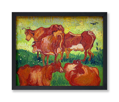 Van Gogh - The Cows No2