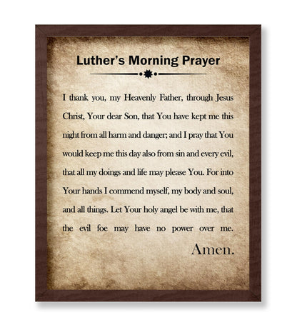 Luther's Morning Prayer