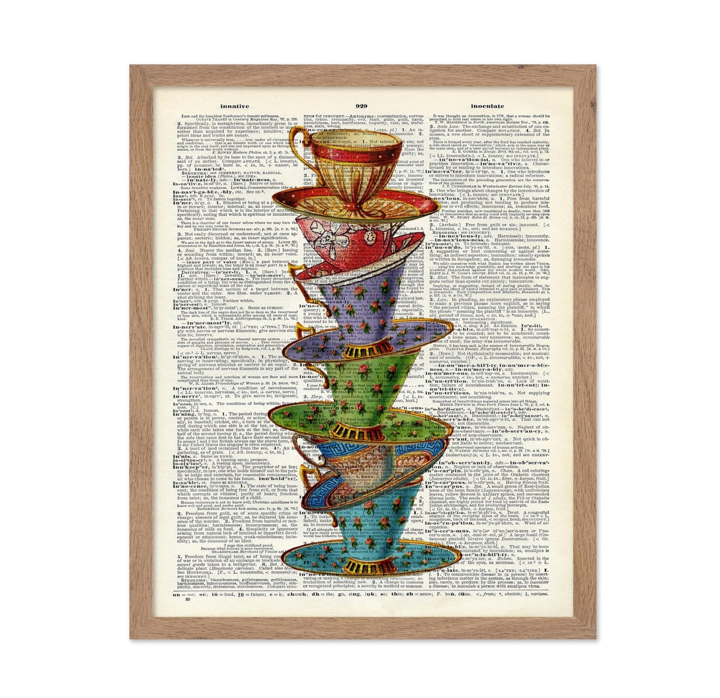 Stacked Teacups