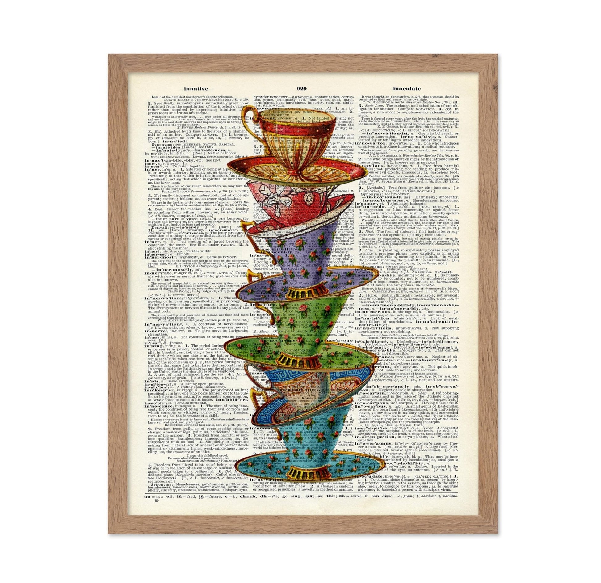 Stacked Teacups