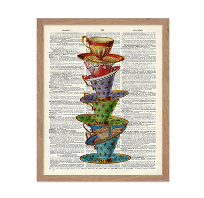 Stacked Teacups