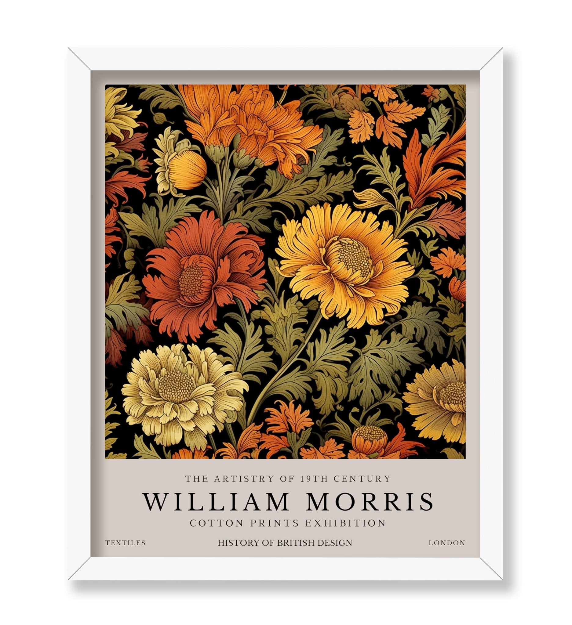 William Morris - Blooming Flowers