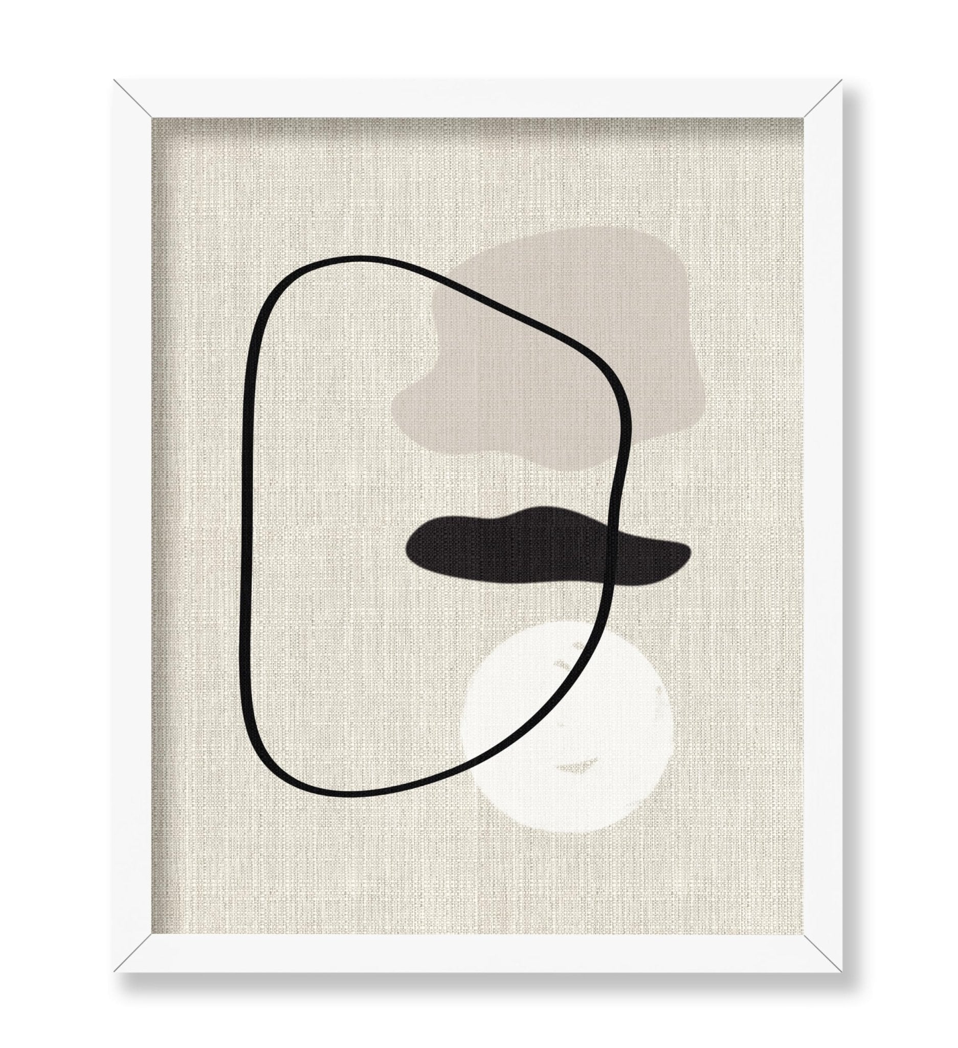 Shapes on Linen