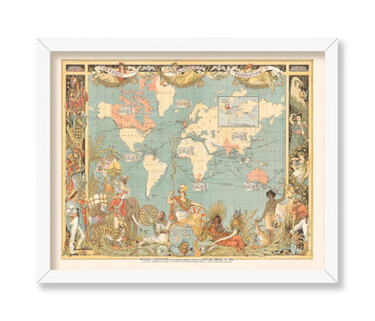 Imperial Federation Map of the World